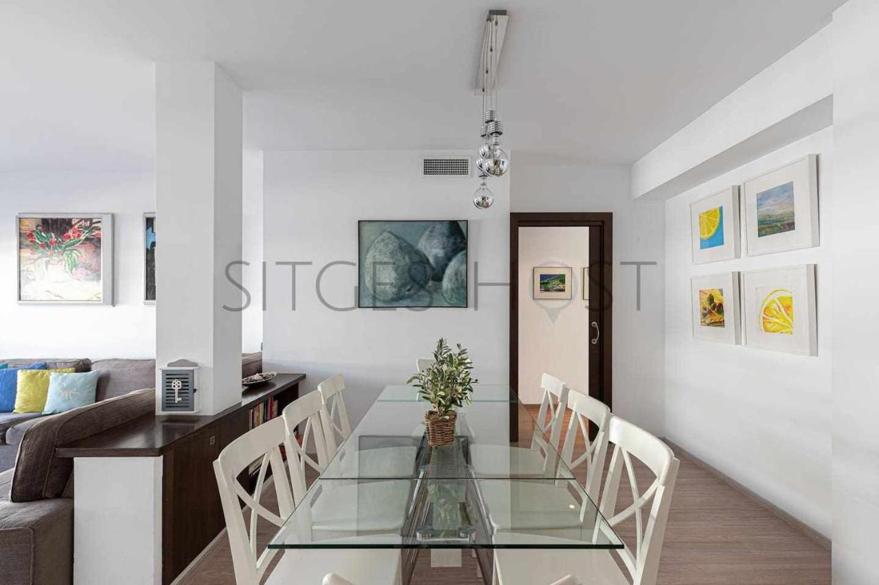 Appartamento Sitges Port Con Piscina A 5 Minutos De La Playa Esterno foto