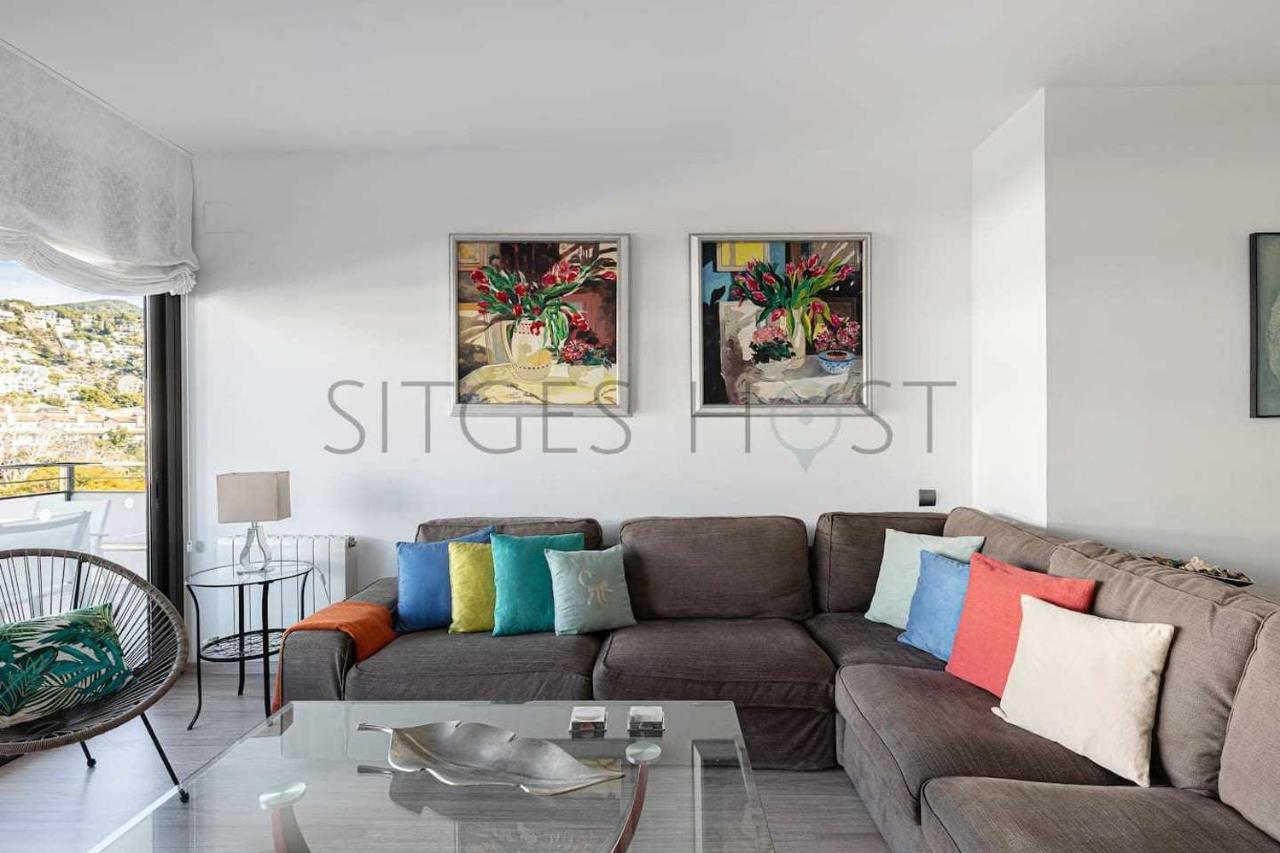 Appartamento Sitges Port Con Piscina A 5 Minutos De La Playa Esterno foto